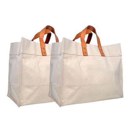 ถุงผ้าดิบ/แคนวาส Canvas tote bag